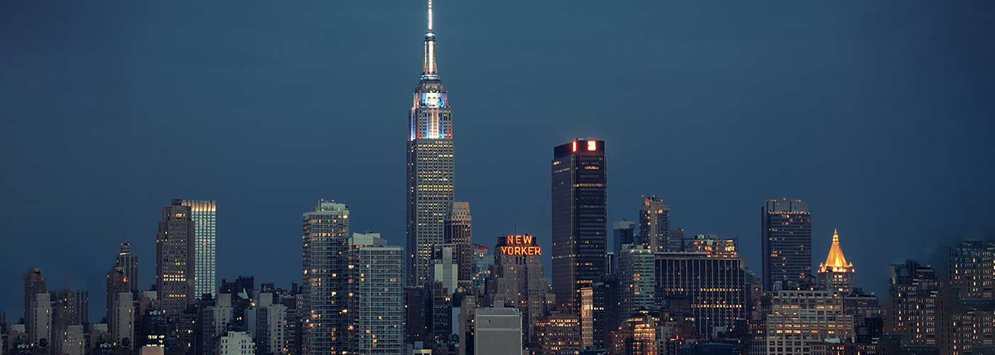 Banner image of the New York City skyline.