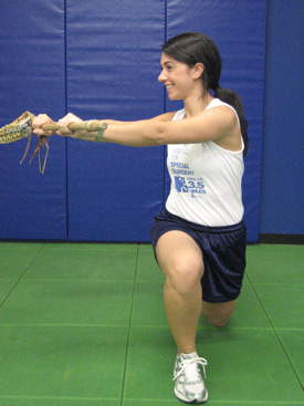 ACL Injury Prevention: split with rotation