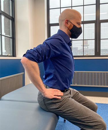 photo of pelvic tilt