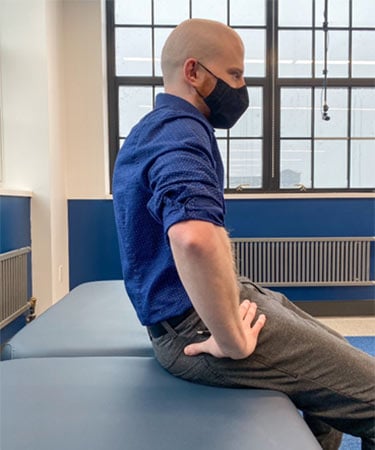 photo of pelvic tilt