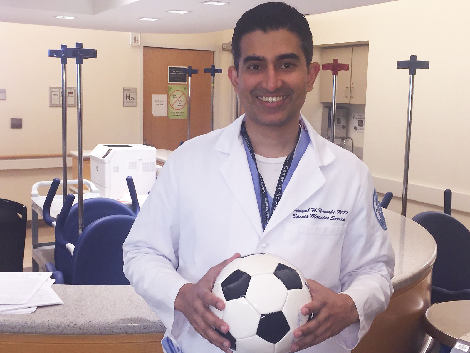 Dr. Danyal Nawabi, Cosmos Team Doctor