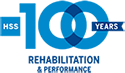 HSS 100 years rehabilitation and performance logo