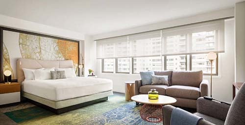 Gardens NYC room