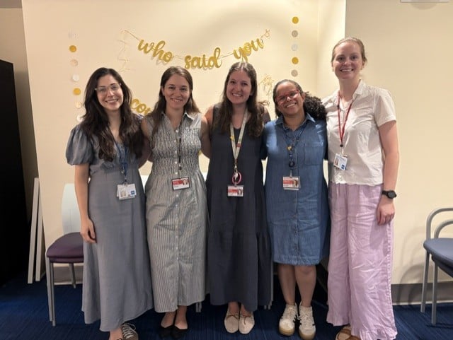 Pediatric rheumatology fellows gathered at event