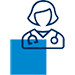 Image: Graphical icon showing medical staff