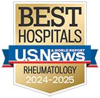 US News Rhuematology Badge