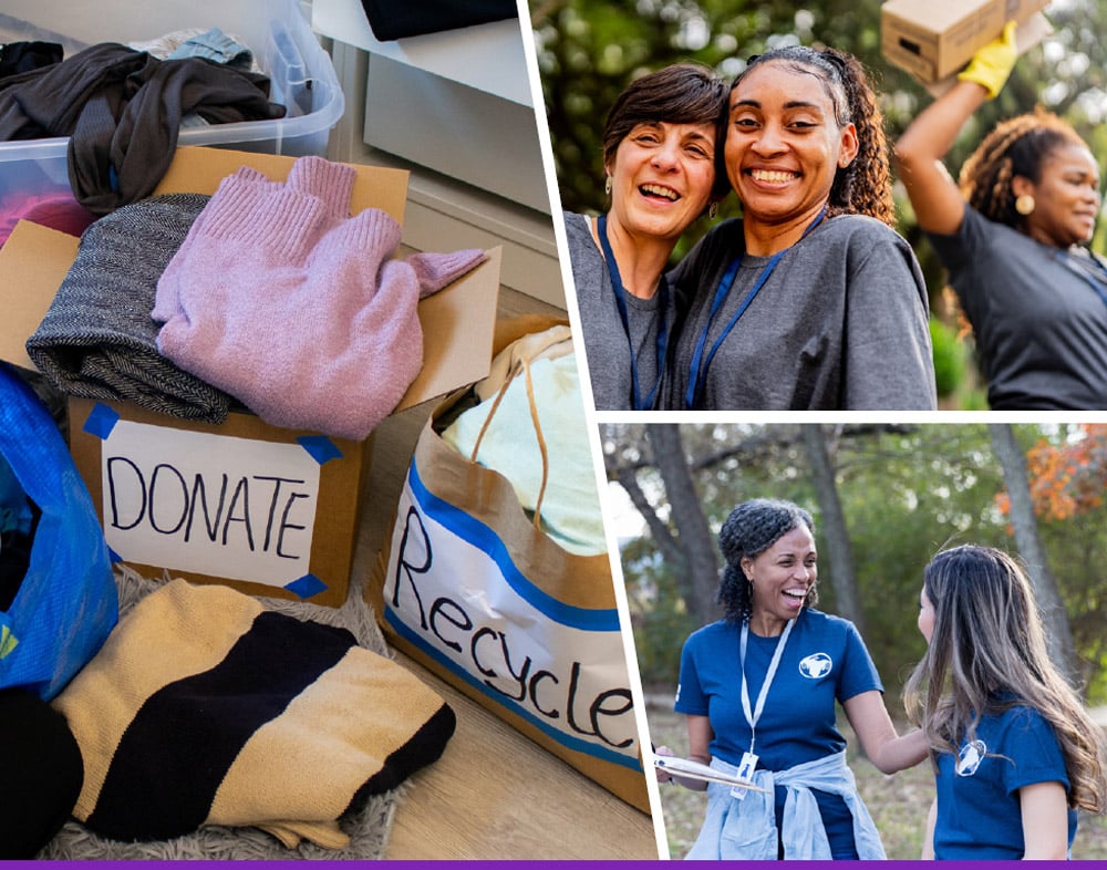 lupus guide collage or people donate recycle