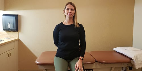 neck twist start position