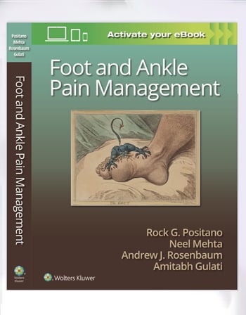 Foot and Ankle Pain Management book cover.