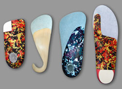 Image:Photo of various types of prescription orthotics