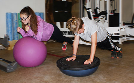 photo of children planking