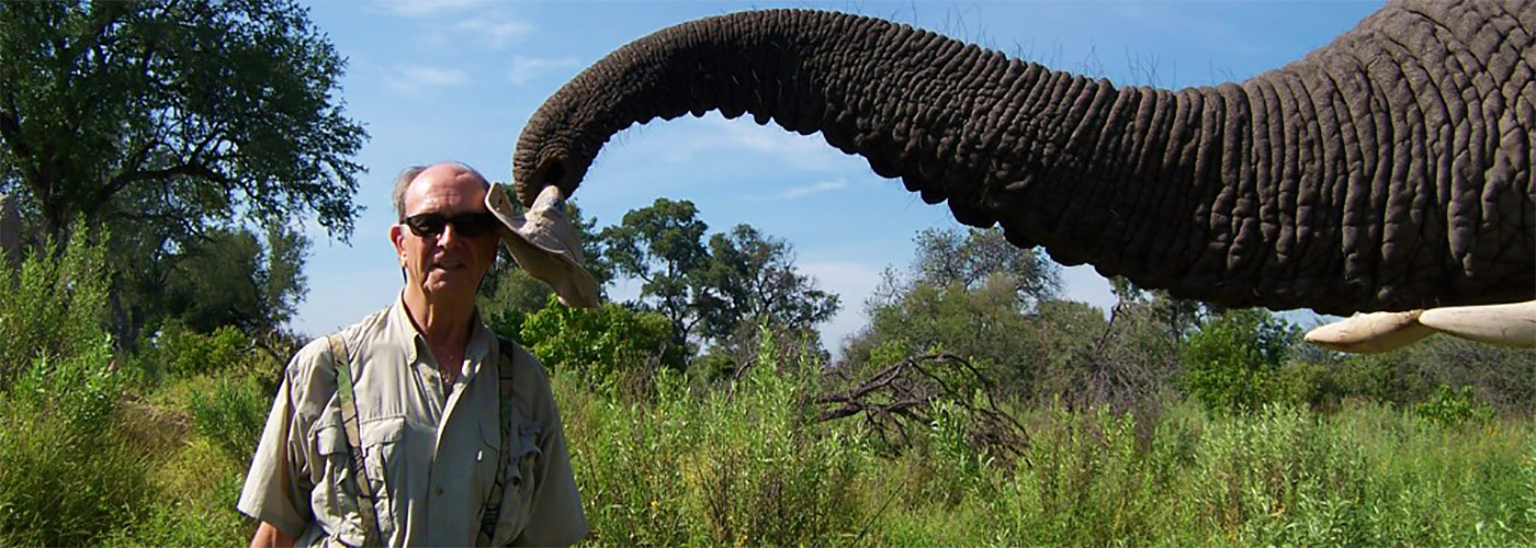 Photo of Bill Didlake on safari