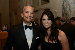 HSS president and CEO Louis Shapiro with SNL's Cecily Strong