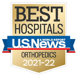 US News badge - Best Hospitals Orthopedics