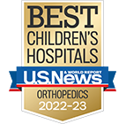 Best Children's Hospital for Orthopedics