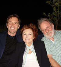 Photo of John with his parents.