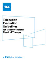 The cover of the Telehealth Evaluation Guidelines book