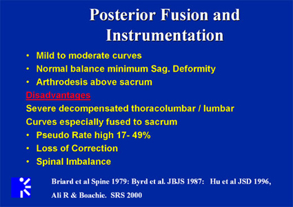 Posterior Fusion and Instrumentation slide