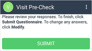 screenshot pre-check submit