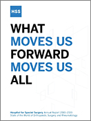 Book cover for Annual Report: What Moves Us Forward Moves Us All.
