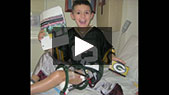 Image - Thumbnail of Bobby's story of recovery from growth arrest following a leg fracture video.