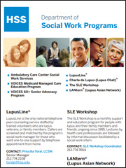 HSS Social Work Programs Brochure Cover.
