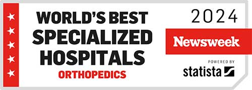 Newsweek World's Best Hospital 2024 badge