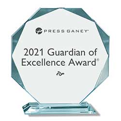 image of Press Ganey Guardian of Excellence award