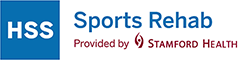 HSS Sports Rehab Provided by Stamford Health logo