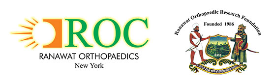 Ranawat Orthopaedics and Ranawat Orthopaedic Research Foundation logos