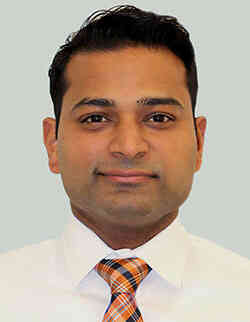 Photo of physical therapist Jeff Varghese