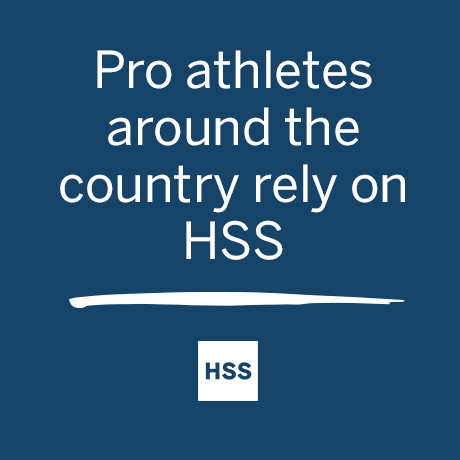 Graphic - Pro athletes around the country rely on HSS